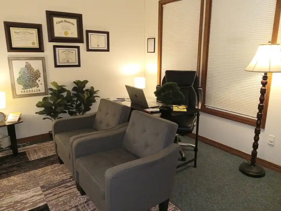 Dr. Pete Cooper Clinic lobby, clean and aesthetically designed