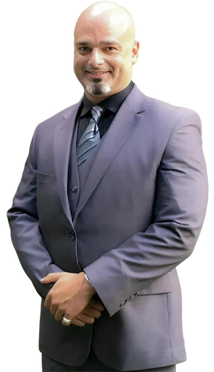 Dr. Pete Cooper professional portrait featured in hero section